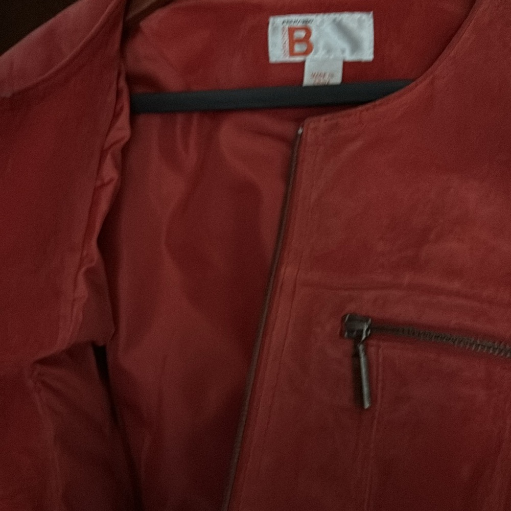 Vintage Bernardo Suede Jacket - Picture 8 of 10